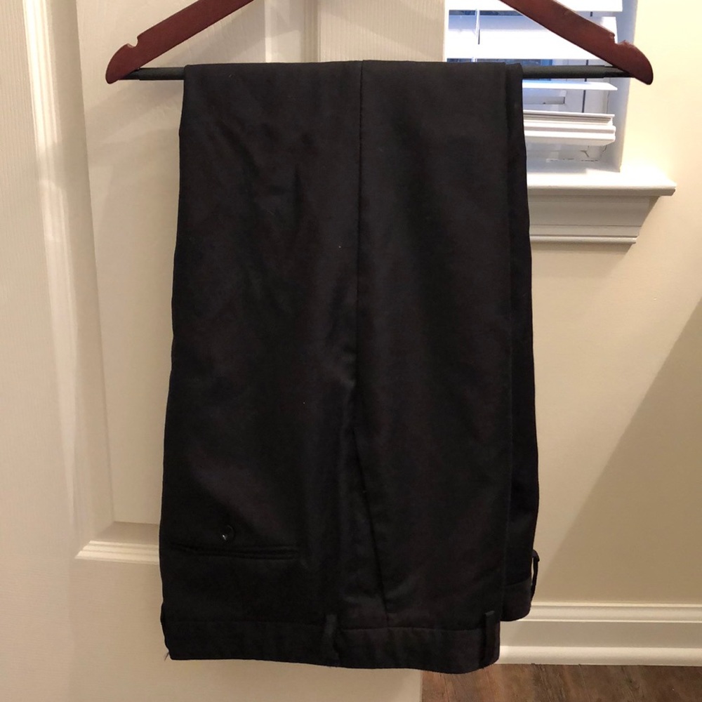 Slim Thompson suit pant in worsted wool 34/30